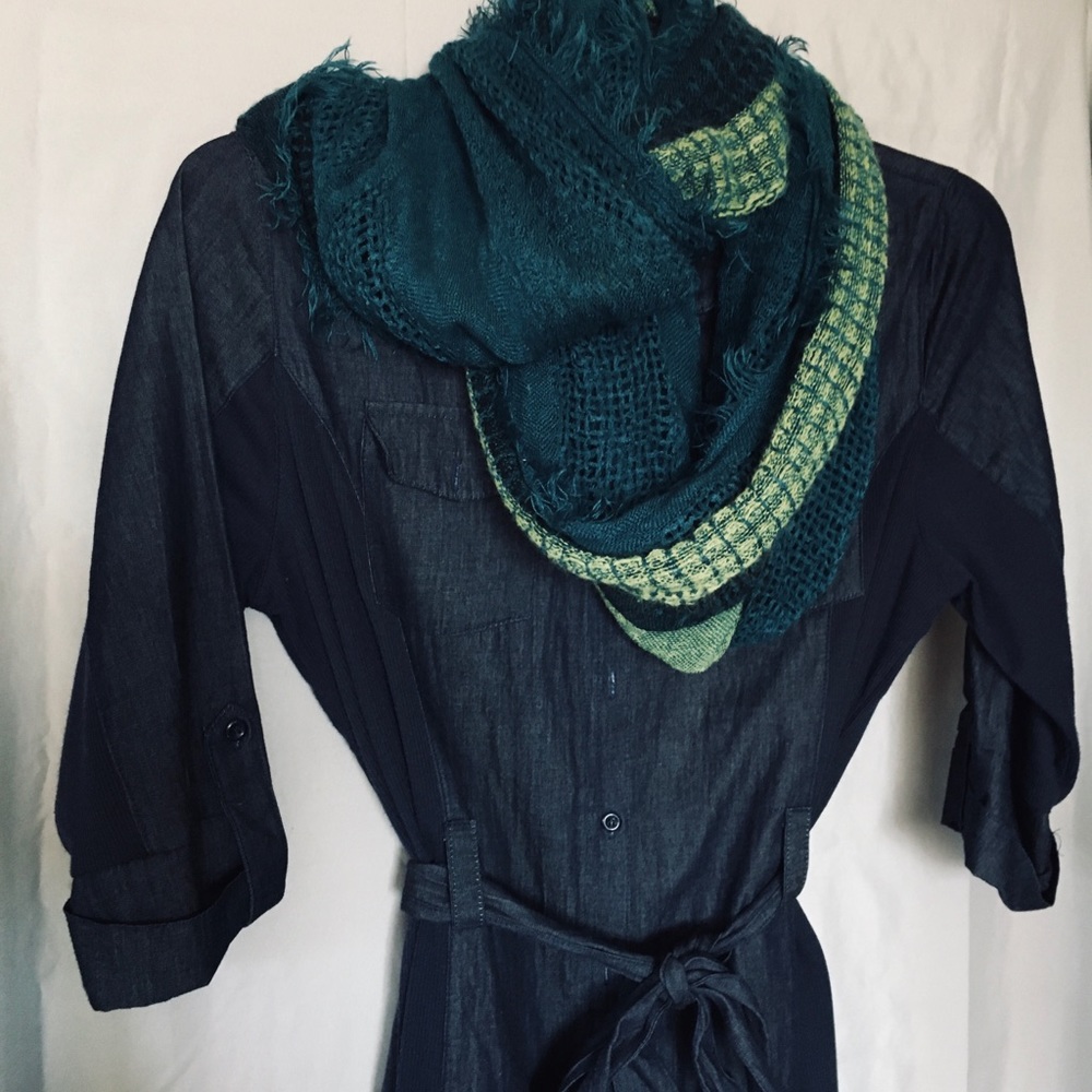 Navy blue dress